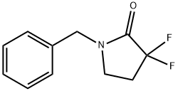 1-benzyl-3,3-difluoropyrrolidin-2-one 结构式