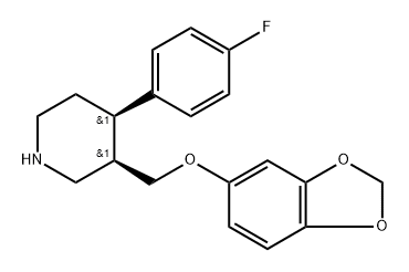 帕罗西汀杂质46 结构式