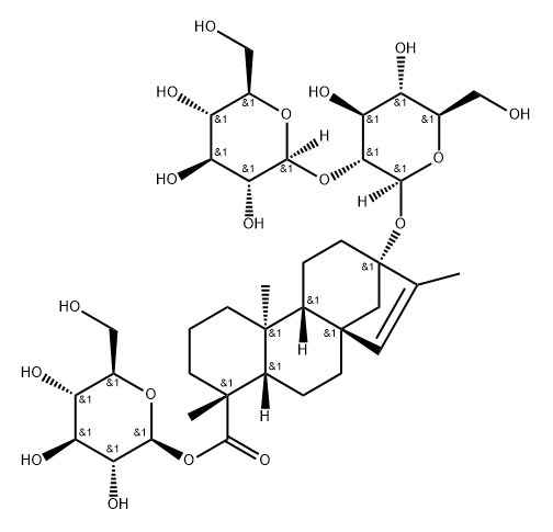 异甜菊苷 结构式