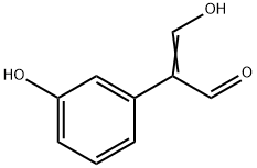 Benzeneacetaldehyde, 3-hydroxy-α-(hydroxymethylene)- 结构式