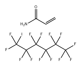 2-Propenamide, telomer with 1,1,1,2,2,3,3,4,4,5,5,6,6-tridecafluoro-6-iodohexane 结构式