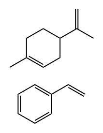 Ethenylbenzene/1-methyl-4-(1-methylethenyl)-cyclohexene hydrogenated copoly 结构式
