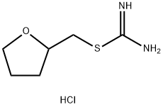 Carbamimidothioic acid, (tetrahydro-2-furanyl)methyl ester, hydrochloride (1:1) 结构式