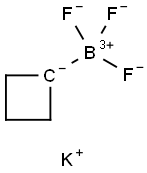 环丁基三氟硼酸钾 结构式