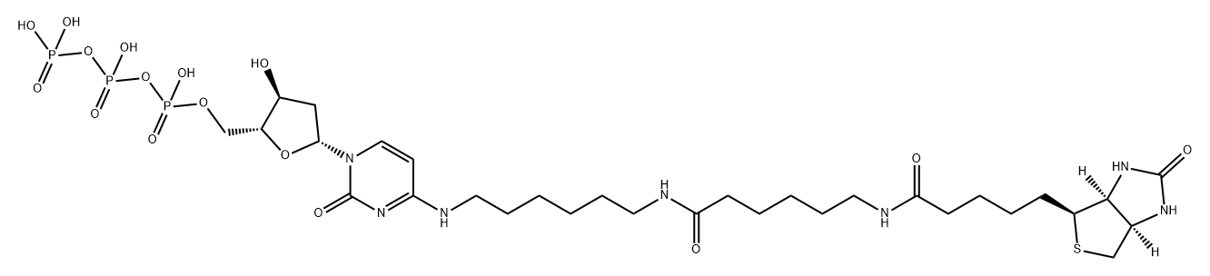 biotin-14-dCTP 结构式