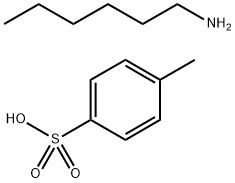 1-Hexanamine, 4-methylbenzenesulfonate (1:1) 结构式