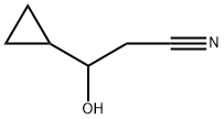 3-环丙基-3-羟基丙腈 结构式