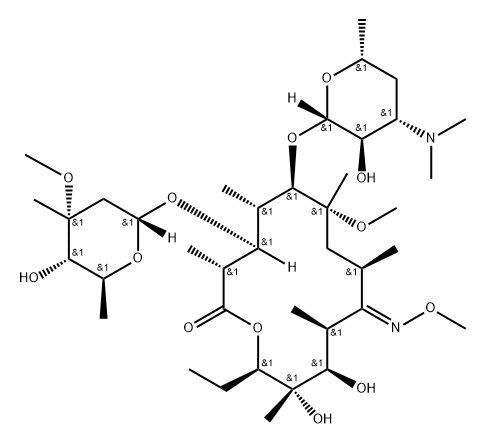 克拉霉素EP杂质G 结构式