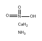 Nitric acid, ammonium calcium salt (11:1:5) 结构式