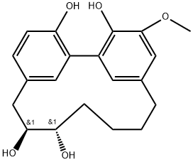 MYRICANANIN A 结构式