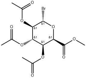 α-L-Idopyranuronic acid, 1-bromo-1-deoxy-, methyl ester, triacetate (9CI) 结构式