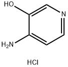 3-羟基-4-氨基吡啶-2盐酸盐 结构式