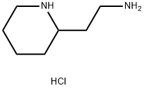 2-(Piperidin-2-yl)ethanamine hydrochloride 结构式