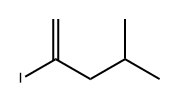 2-碘-4-甲基-1-戊烯 结构式