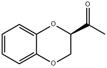 (R)-1-(2,3-Dihydro-1,4-benzodioxin-2-yl)ethanone 结构式