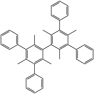 2',2'',4',4'',6',6''-HEXAMETHYL-5',5''-DIPHENYL-1,1':3',1'':3'',1'''-QUATERPHENYL 结构式