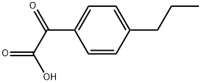 2-oxo-2-(4-propylphenyl)acetic acid 结构式