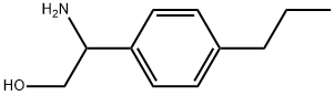 Benzeneethanol, β-amino-4-propyl- 结构式