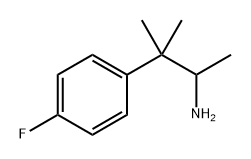 3-(4-氟苯基)-3-甲基丁-2-胺 结构式