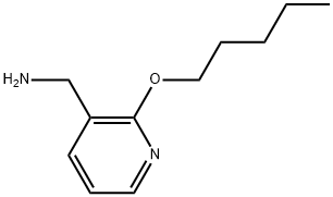 2-(Pentyloxy)-3-pyridinemethanamine 结构式