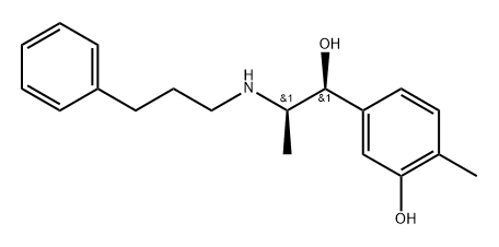 克利巴胺 结构式