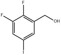 (2,3-Difluoro-5-iodophenyl)methanol 结构式