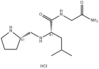 prolyl-psi(methylamino)leucyl-glycinamide 结构式