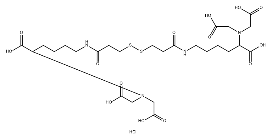 Dithiobis(C2-Nta) 结构式