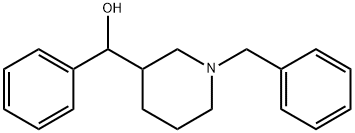 N-苄基哌啶-3-苯甲醇,(1-苄基哌啶-3-基)苯甲醇 结构式