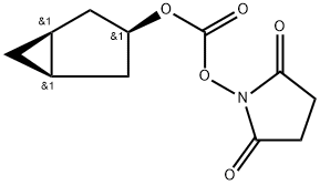 Carbonic acid, (1α,?3β,?5α)?-?bicyclo[3.1.0]?hex-?3-?yl (2,?5-?dioxo-?1-?pyrrolidinyl) ester 结构式