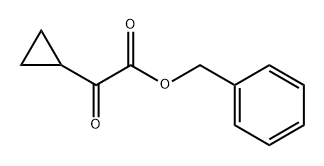 Α-氧代-苯甲酯环丙烷乙酸 结构式