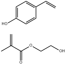 POLY(4-VINYLPHENOL-CO-2-HYDROXYETHYL METHACRYLATE) 结构式