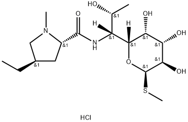 林可霉素B盐酸盐 结构式