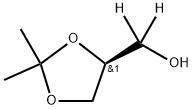 (S)-2,2-Dimethyl-1,3-dioxolane-4-methanol-d2 结构式