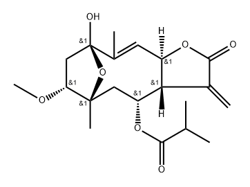 1Β-甲氧基五味子叶素 结构式