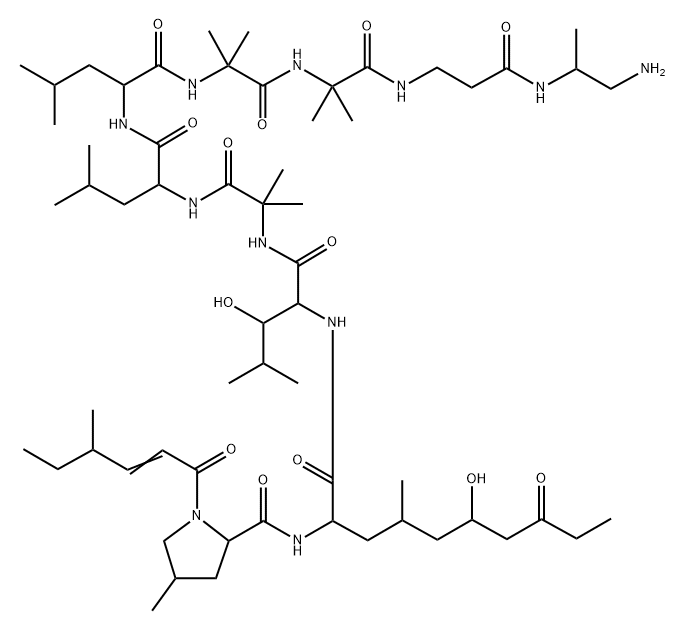 leucinostatin C 结构式
