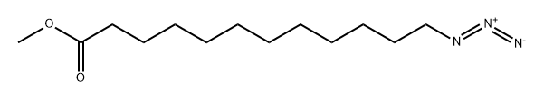 methyl 12-azidododecanoate 结构式