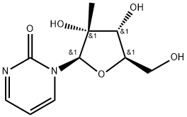 2'-C--Methyl-4-deoyuridine 结构式