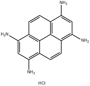 1,3,6,8-四氨基芘盐酸盐 结构式