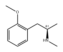 l-Methoxyphenamine 结构式