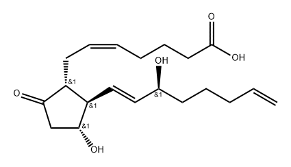 19,20-dehydroprostaglandin E2 结构式