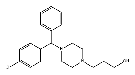 西替利嗪杂质11 结构式