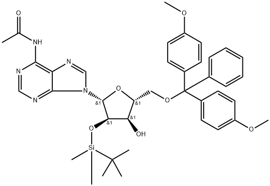 DMT保护性腺苷(AC) 结构式