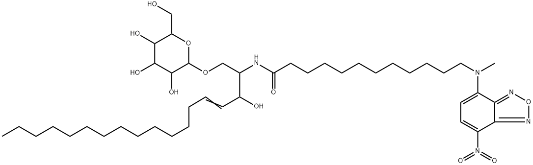 NBD-glucocerebroside 结构式