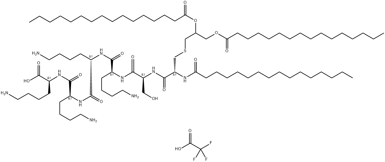 化合物PAM3CSK4 TFA 结构式