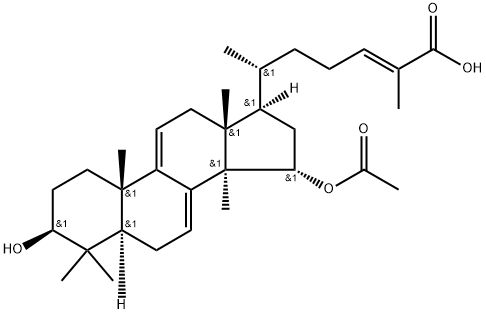 灵芝酸TN 结构式