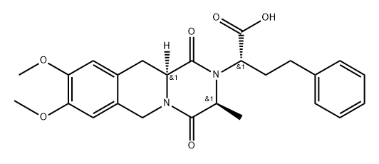 莫昔普利杂质1 结构式