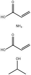 2-Propenoic acid, polymers with ammonium acrylate-iso-Pr alc. reaction products 结构式