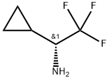 (ALPHAR)-ALPHA-(三氟甲基)环丙烷甲胺 结构式