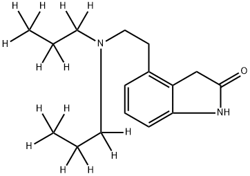 盐酸罗匹尼罗-D14 结构式
